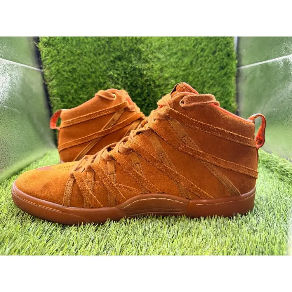 Nike KD 7 NSW 653872-200 Athletic Sneaker Men's 11 Brown Leather Gym Running